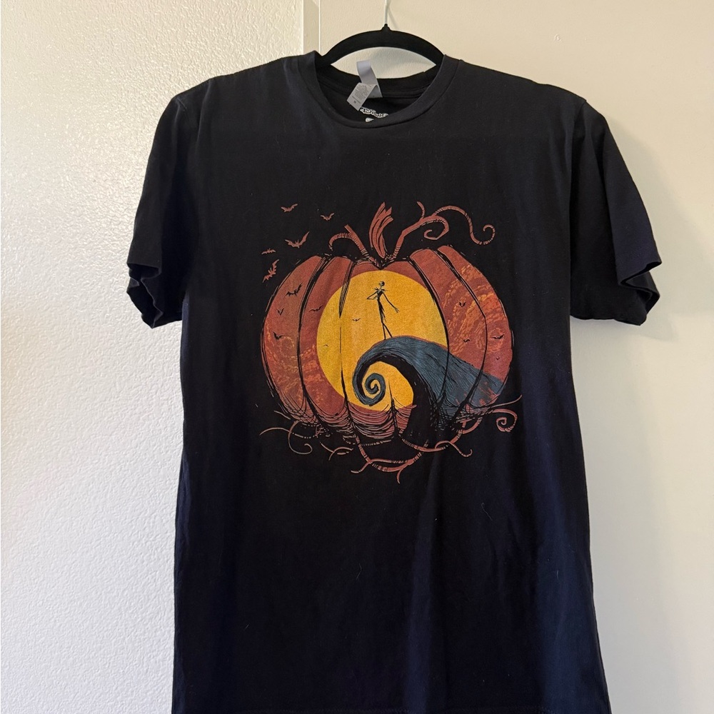 Disney Black and Orange Graphic Tee